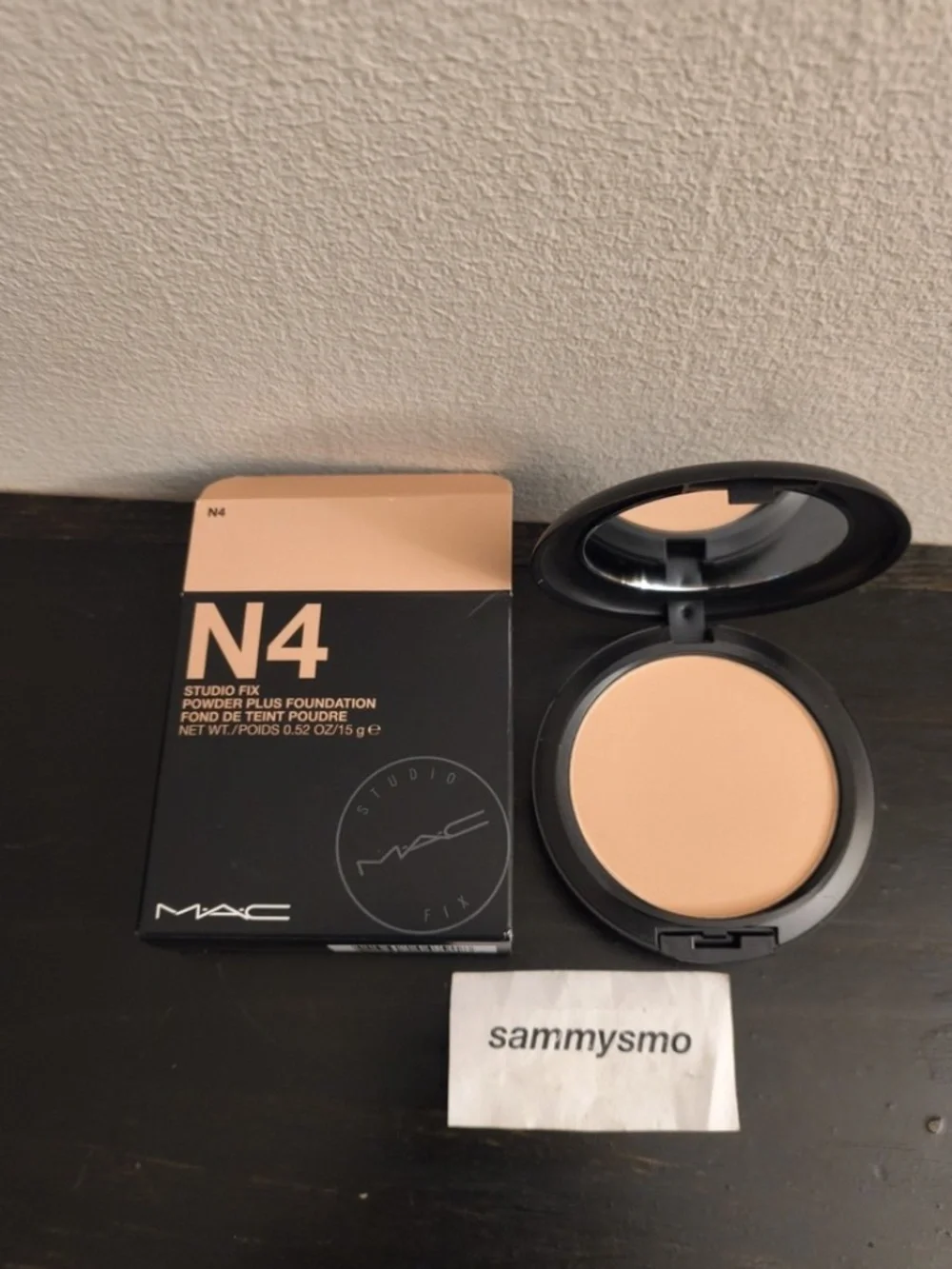 MAC Studio Fix Powder Plus Foundation Shade N4 0.52oz/ 15g (Old Formula) READ!